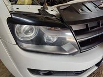 Накладки на фары (реснички) для Volkswagen Amarok 2009-